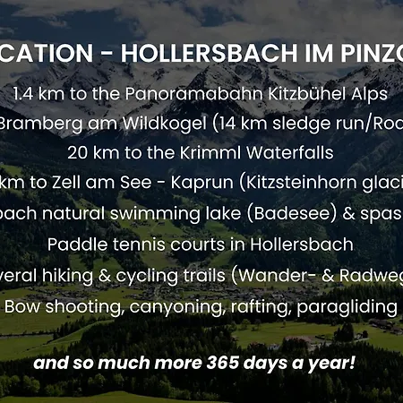 Apartment Ours Living Kitzbueheler Alpen - Inkl Sauna Und Sommerkarte Hollersbach im Pinzgau